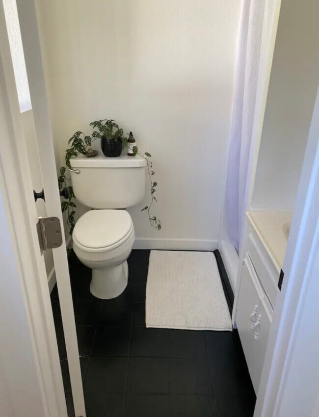 1/2 bathroom in office - 255 N Arnaz St