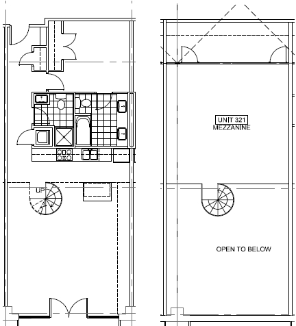 1BR/2BA - Chesapeake Lofts