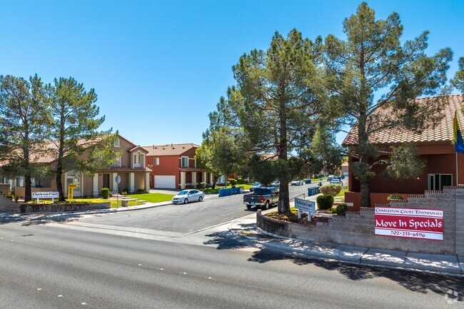 Entrance - Charleston Court Townhomes