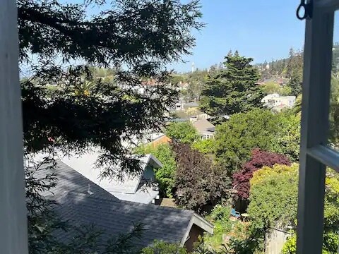 view from blue and yellow bedrooms - 34 Oak Ridge Rd