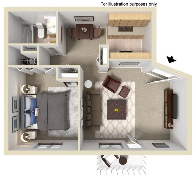 Floorplan - Walbridge Apartments