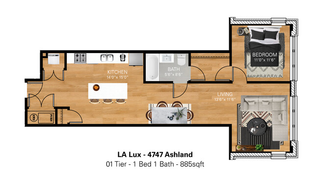 Floorplan - LA LUX