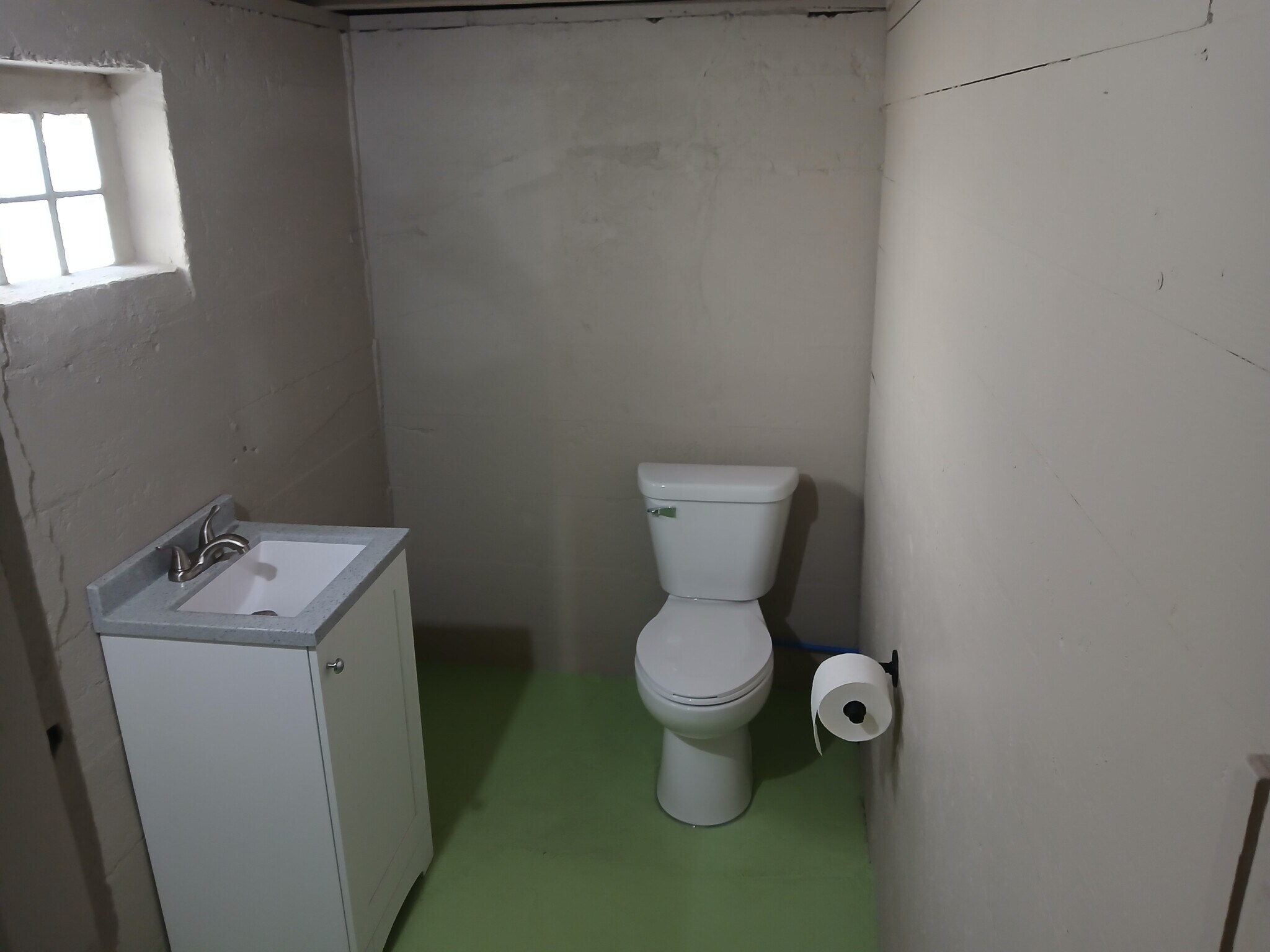 Downstairs restroom. - 714 Main St