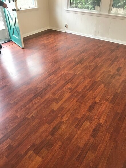 Living room floor - 1236 10th St