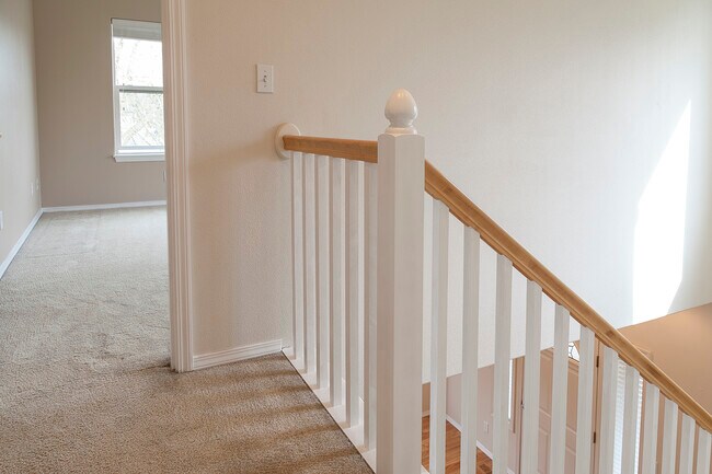 Hallway 2nd floor showing entry into Bedroom #1 - 3809 SE 9th Ave