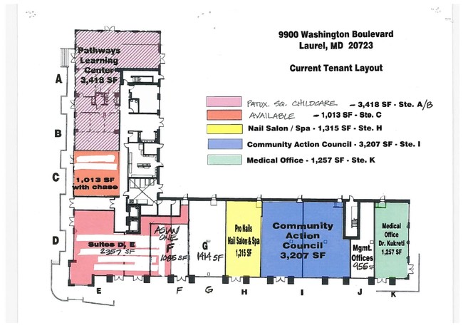 Floorplan - Patuxent Square Apartments