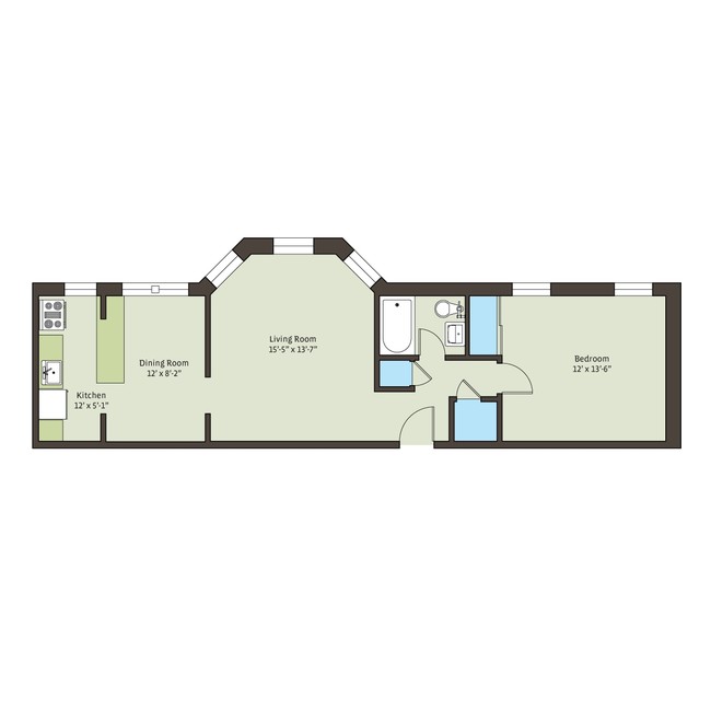 Floorplan - 5337 S. Hyde Park Boulevard