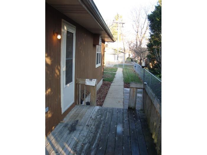 Deck and grill area - 2217 Hermon Ave