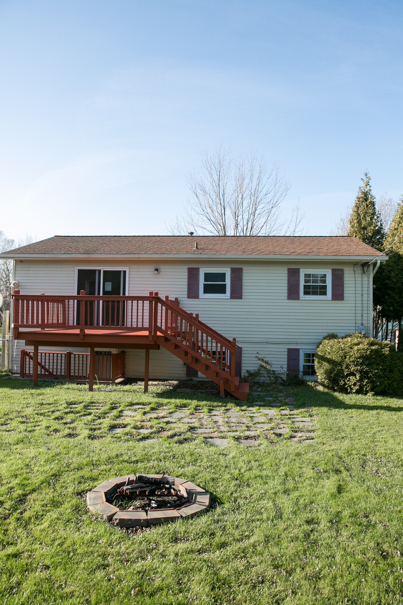 Rear of home - 244 Vollmer Pkwy