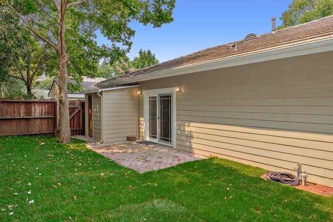 Side entrance and shed - 509 Mace Blvd