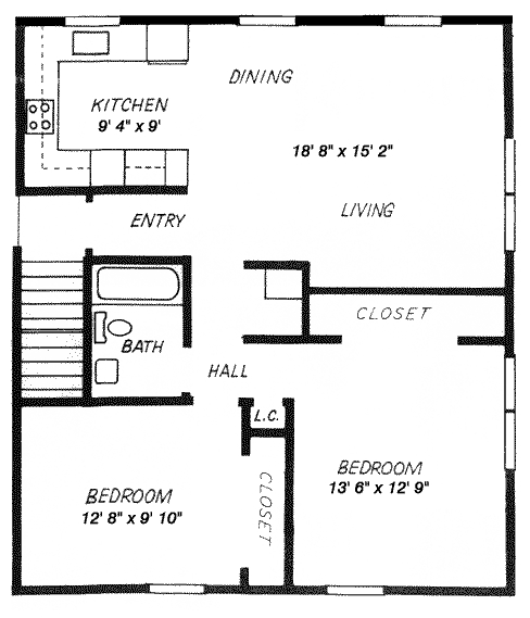 2BR/1BA - Rossmoor Adult Community