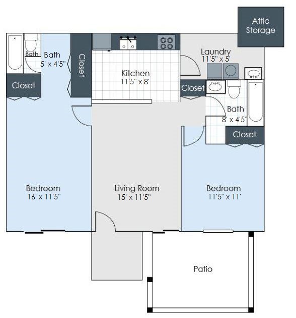 Floorplan - Mulberry Apts