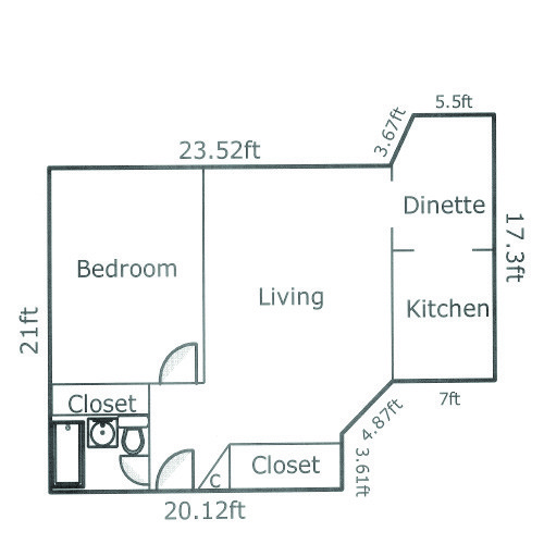 Floorplan - Roosevelt