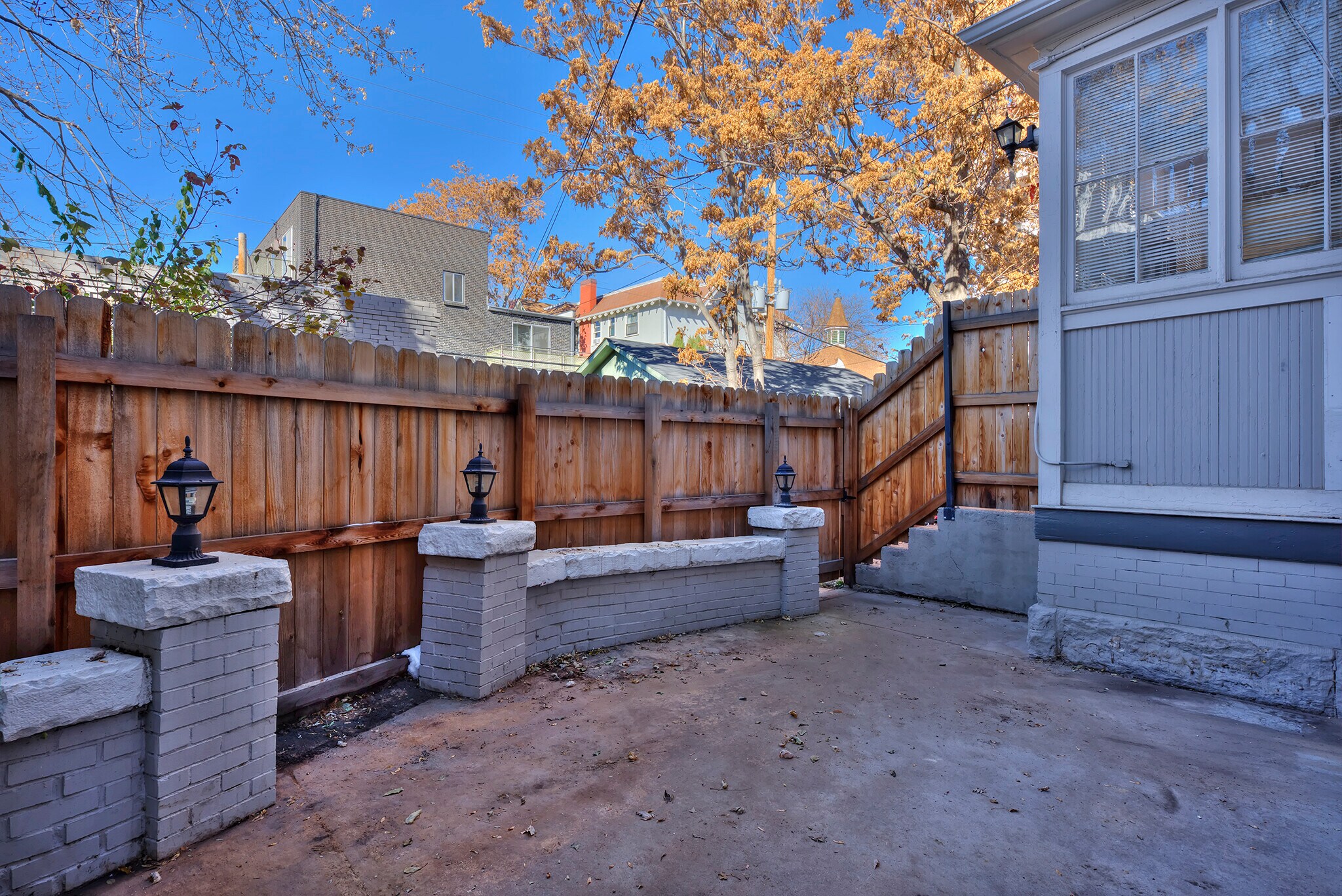 Private Patio - 915 Clarkson Street