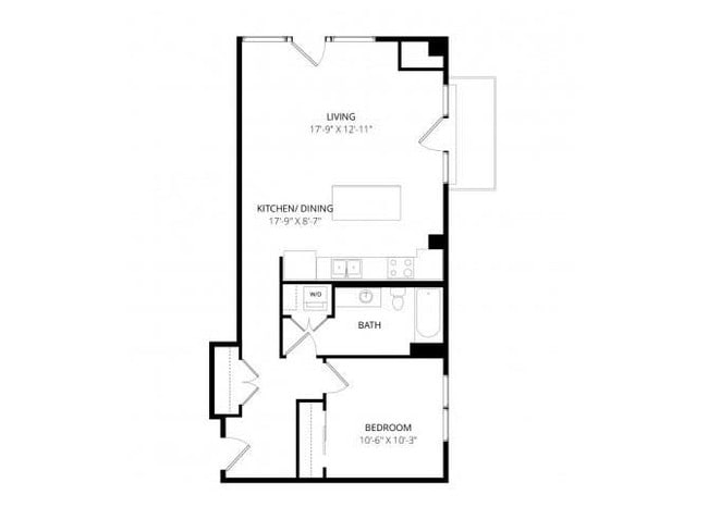 Floorplan - Lofts at Farmers Market