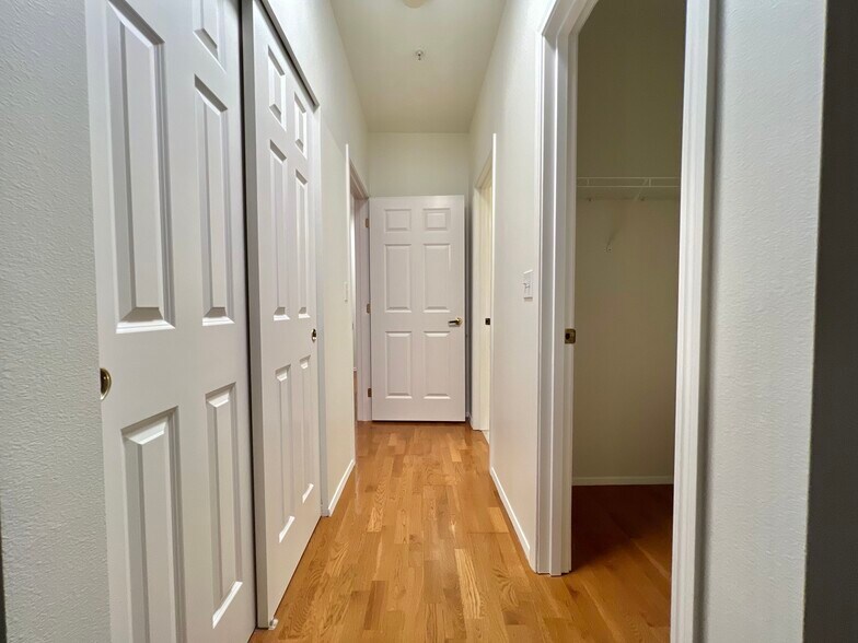 Two spacious closets in primary bedroom - the walk-in closet is on the right side - 12712 Admiralty Way