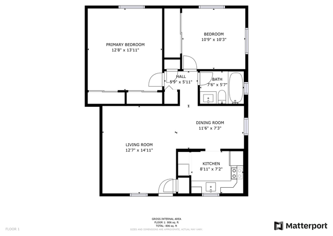 Floorplan - The Rosewood