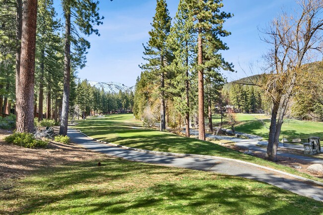 View from #1 tee of Championship Golf Course right in front of entry door to home - 948 Harold Dr