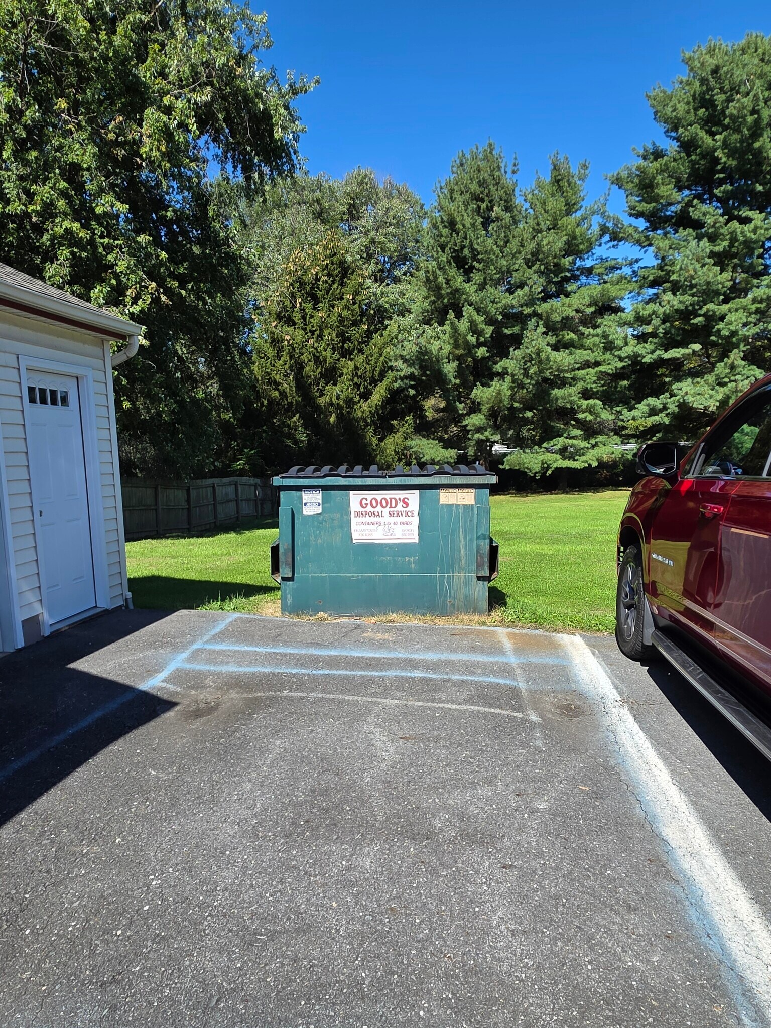 Trash service - 152 Church St