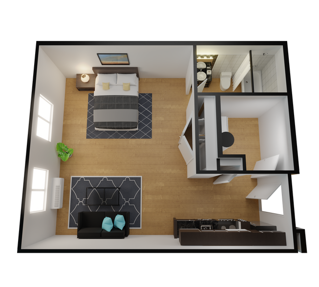 Interior Photo - Alpine Studios