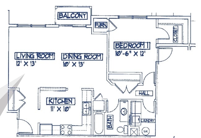 1BR/1BA - Northstar Ridge Apartments