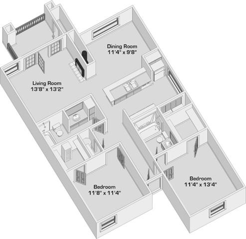 Floorplan - Tonti Lakeside