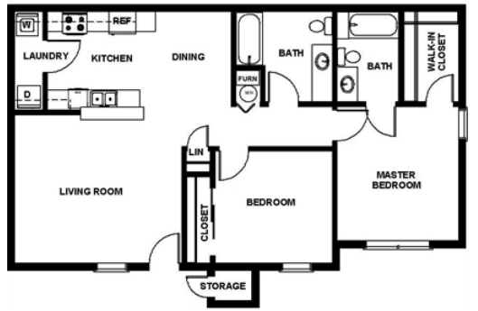 2BR/2BA - The Reserves at Cimarron Valley