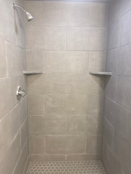 Tile and granite shower - Wow! - 71 Gough Ave