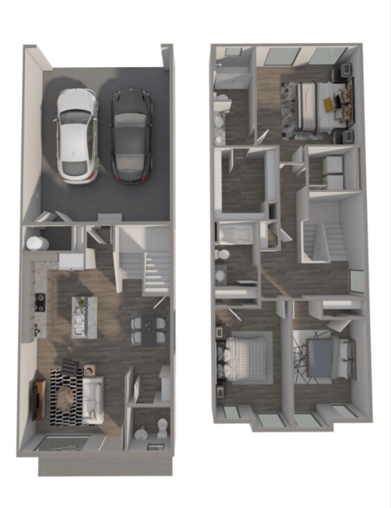 Floorplan - Avenza Townhomes