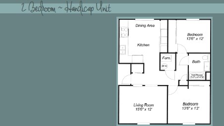 2bd/1ba-Handicap - Westgate Townhomes