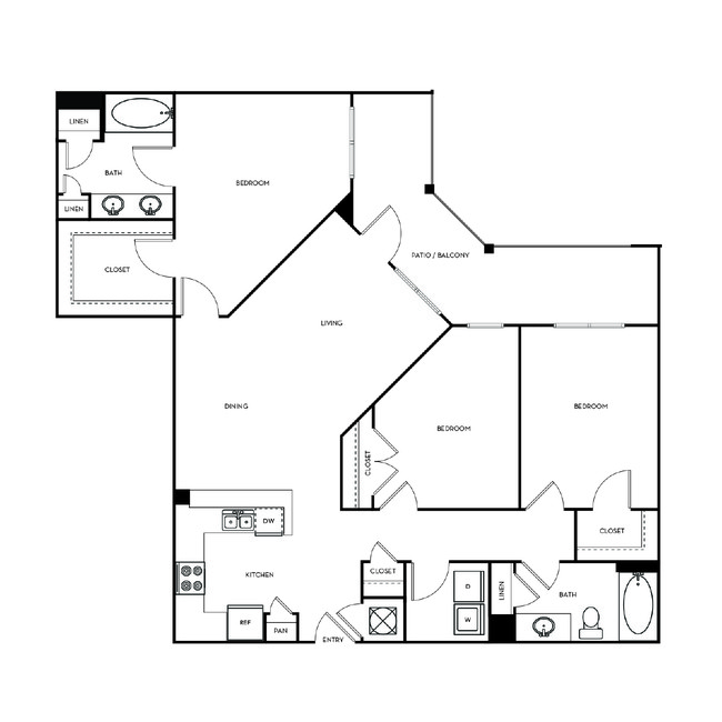 Floorplan - Vistas @ 707