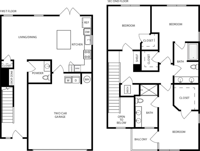 Floorplan - Mara Pacific Beach