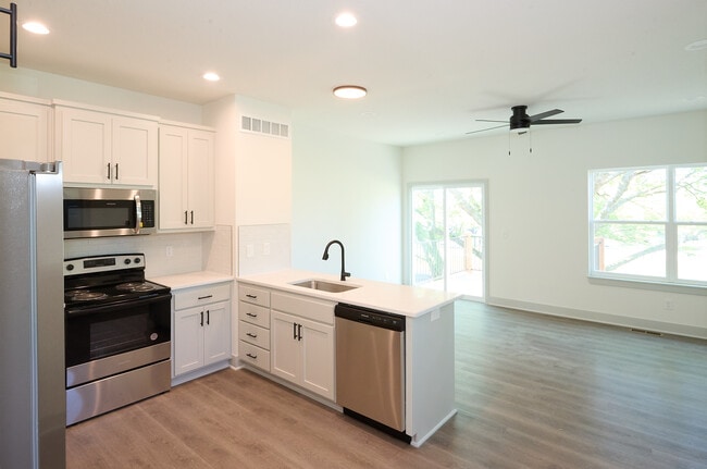 Kitchen Looking at Living Room - Eagle Creek Townhomes