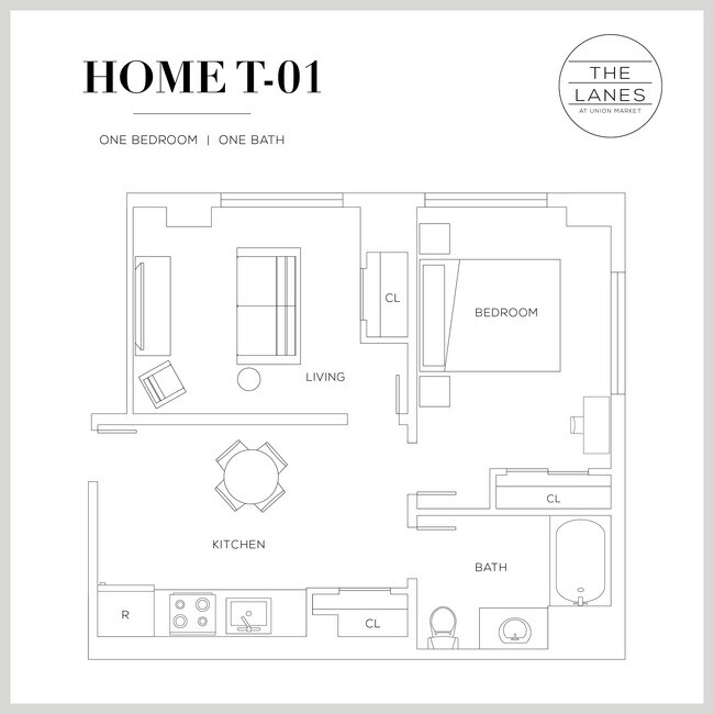 Floorplan - The Lanes at Union Market