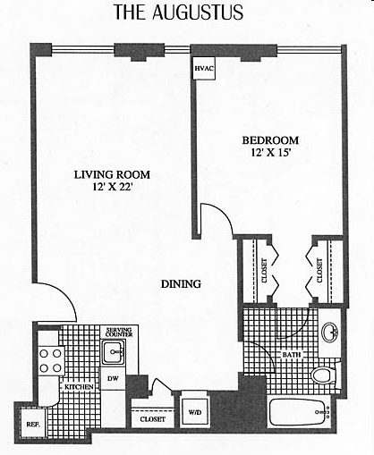 1BR/1BA - The Midtown