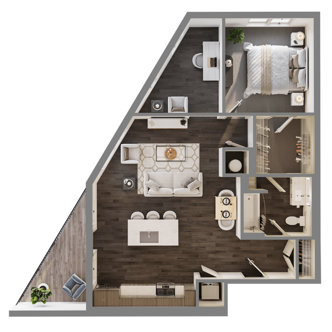 Floorplan - Artifact NoDa