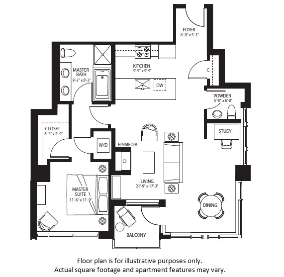 Floorplan - The Bravern