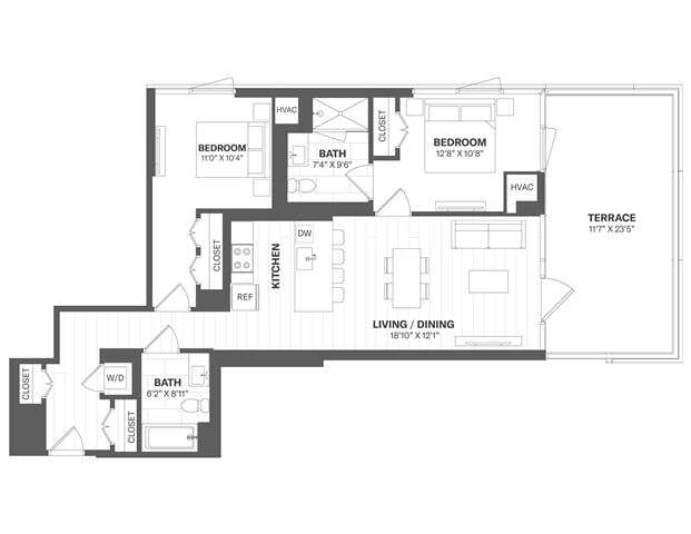 Floorplan - The Tides