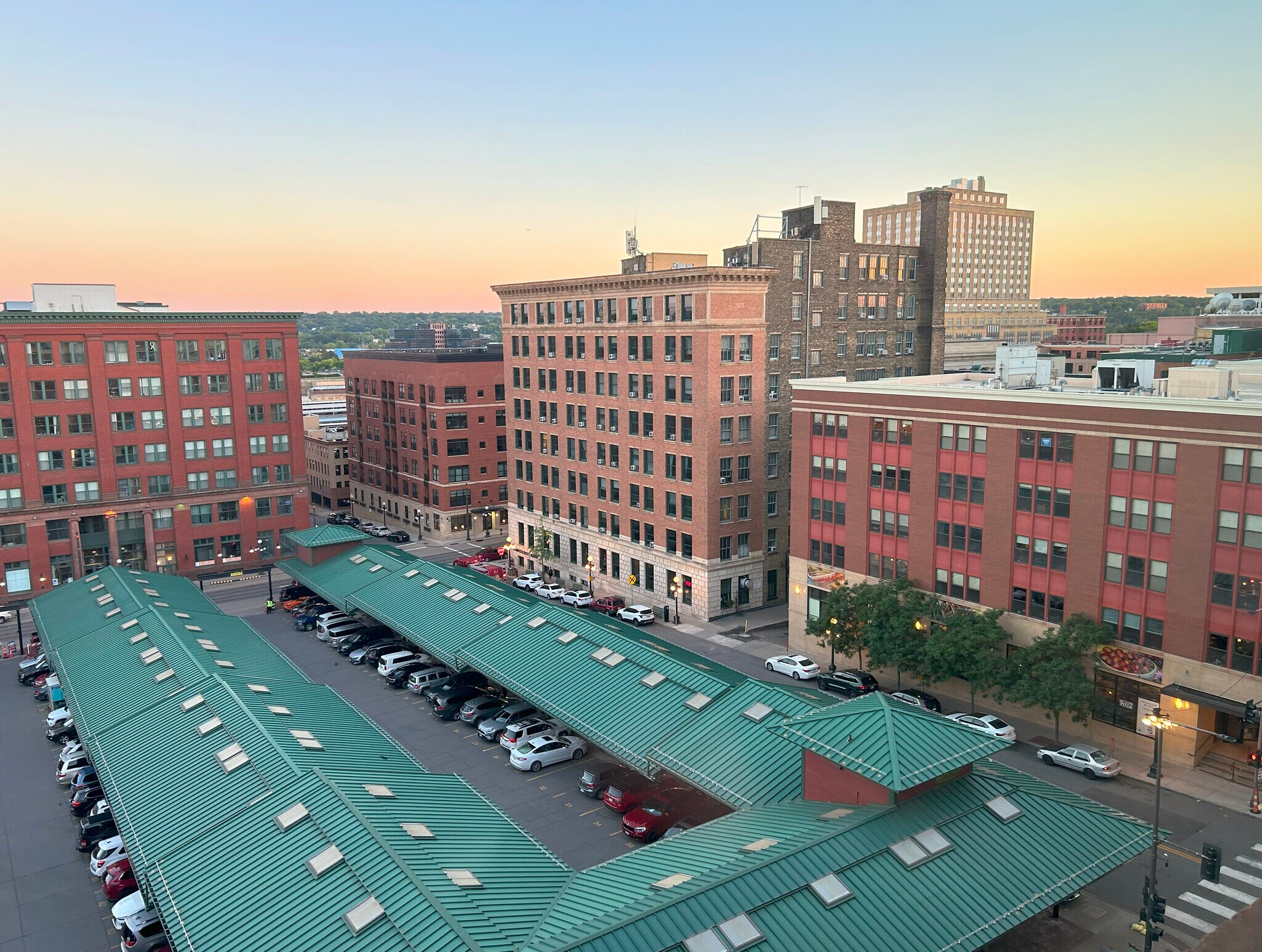 View of Lowertown and Farmer's Market - 289 5th St E