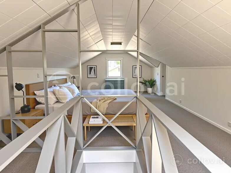 Bedrooms AI staged - 6605 N Fenwick Ave