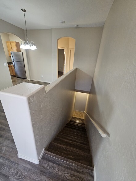 stairs leading downstairs - 4423 E McLellan Rd