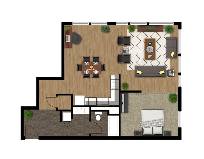 A4 Floor Plan - Besa Monona