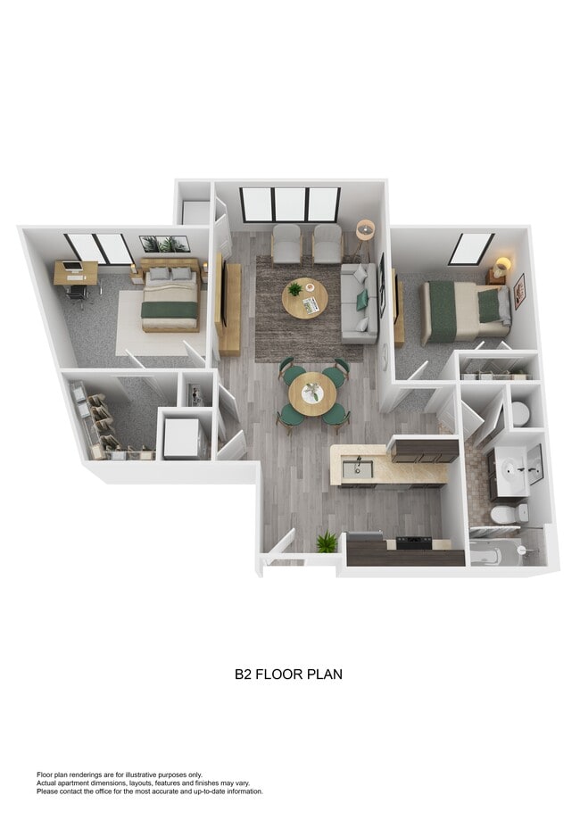 Floorplan - Little Patuxent Senior Apartments