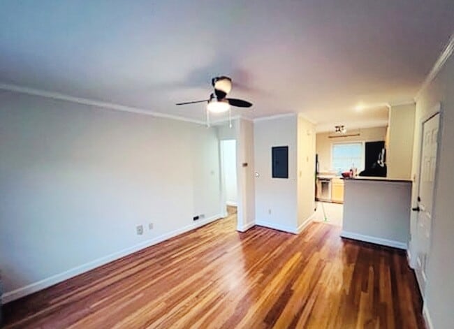 Living Room & Kitchen - 1332 Euclid Ave NE