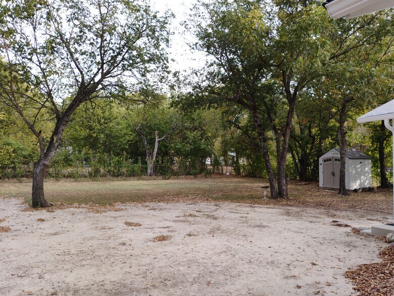 Looking into Backyard - 5412 Meandering Rd