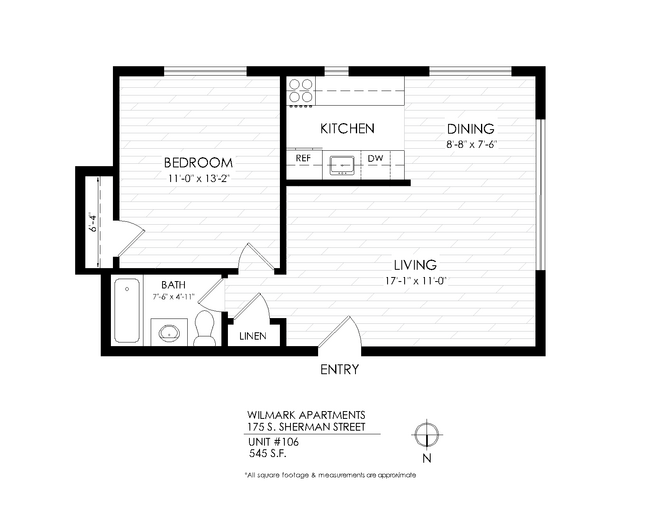 Floorplan - Wilmark Apartments