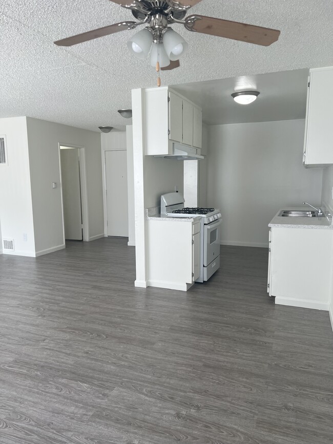 1 bedroom kitchen & living room - Emerald Pointe Apartment