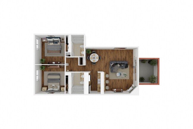 Floorplan - Chateau Oaks