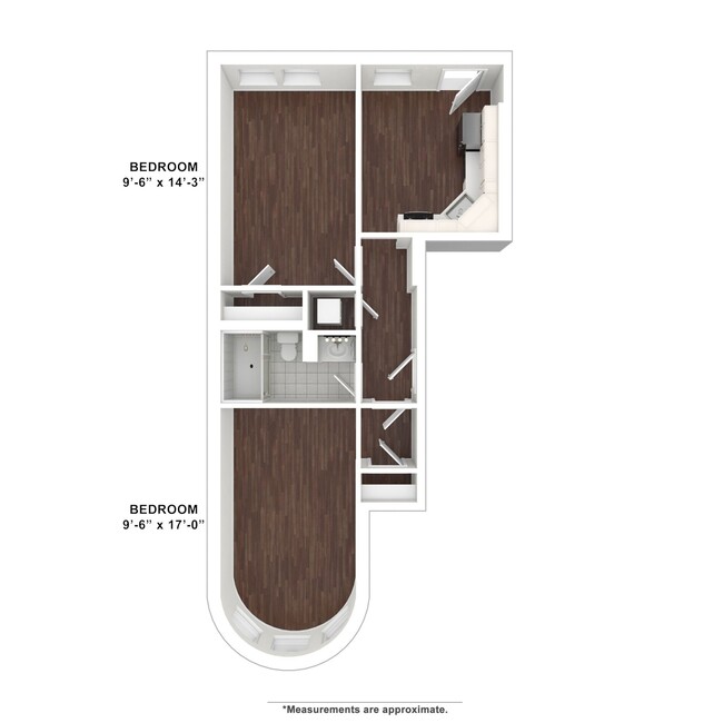 Floorplan - Clearway Apartments