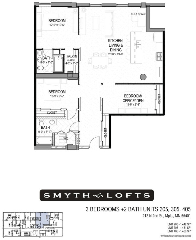 Floorplan - Smyth Lofts